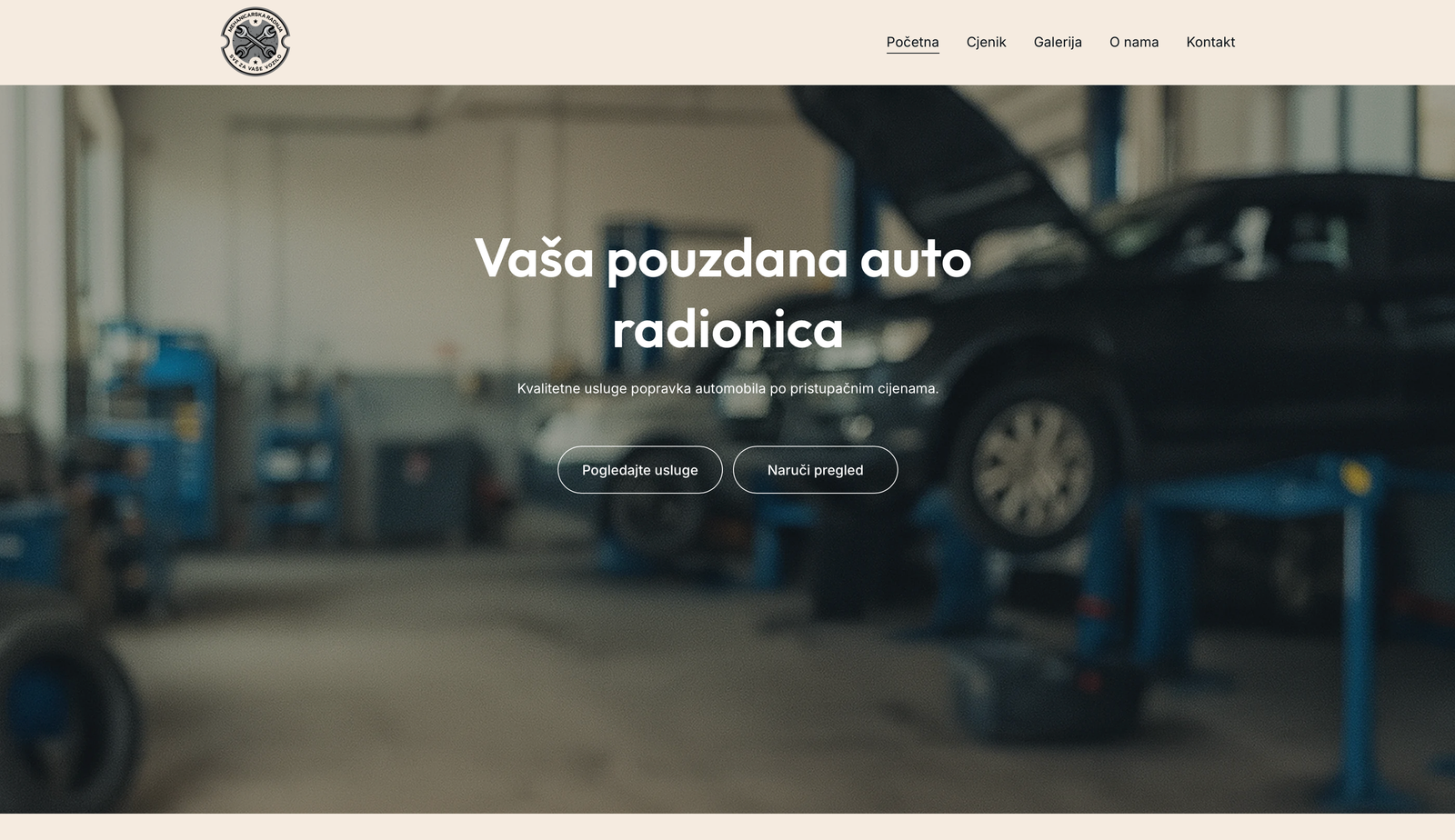 Auto servis preview